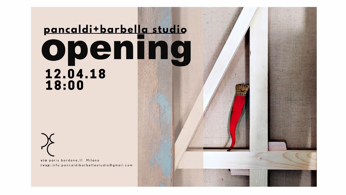 Opening Pancaldi Barbella Studio